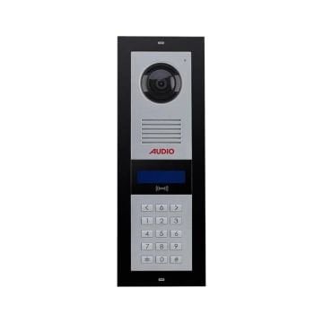 Audio 2 x 16 LCD Ekranlı Zil Paneli Bus Plus Mekanik Butonlu Kart Okuyuculu