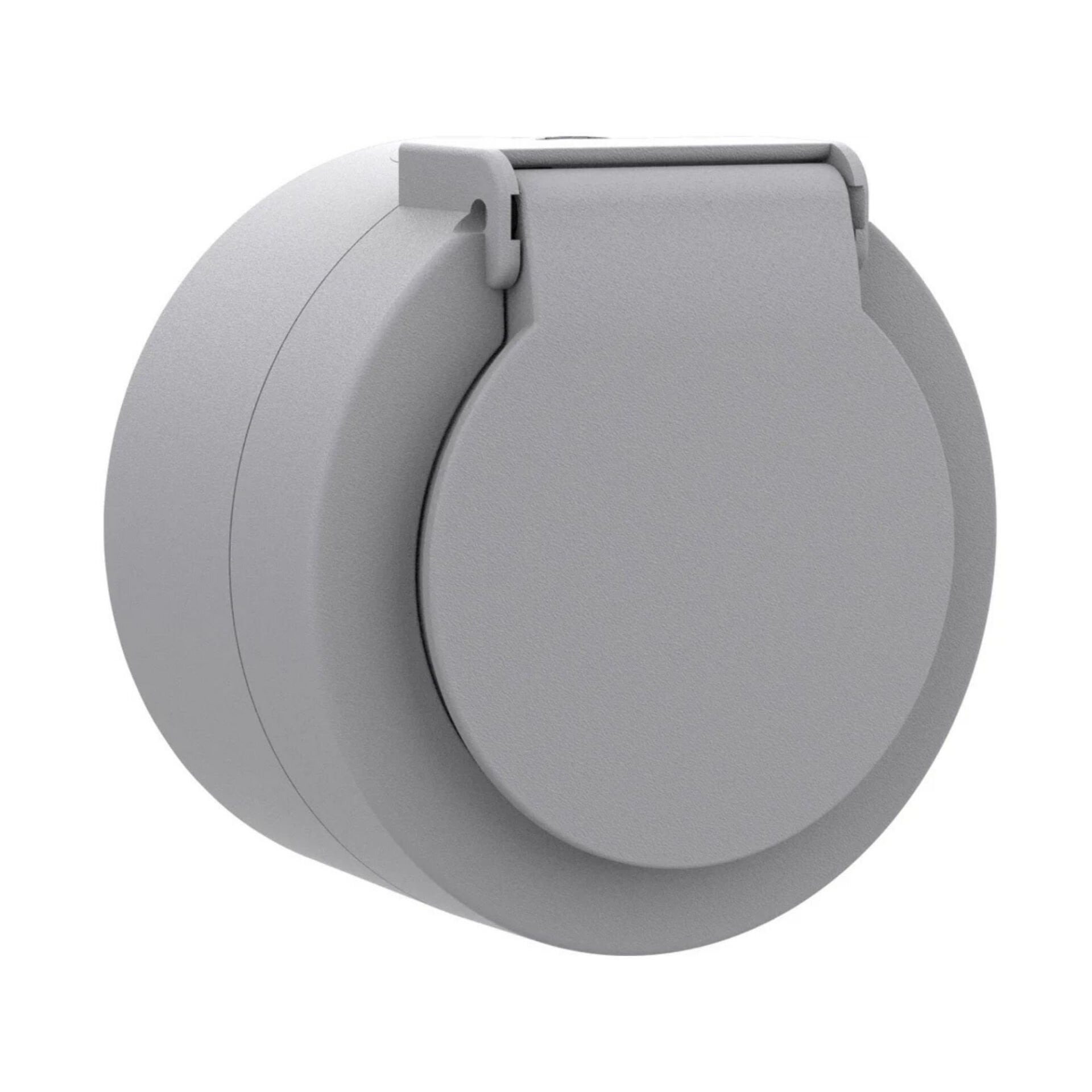 Ovivo Sıva Üstü xOne Gri Kapaklı Topraklı Priz 406-240000-249