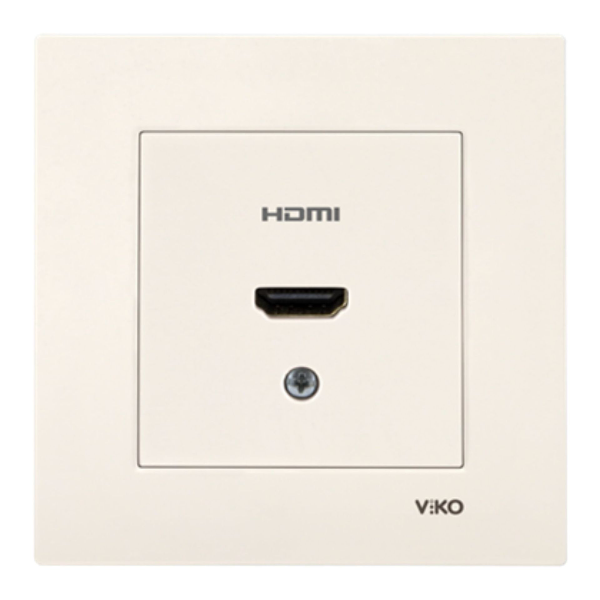Viko Karre Krem HDMI Konnektör Mekanizma Kapak 90967368