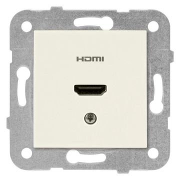 Viko Karre Krem HDMI Konnektör Mekanizma Kapak 90967368