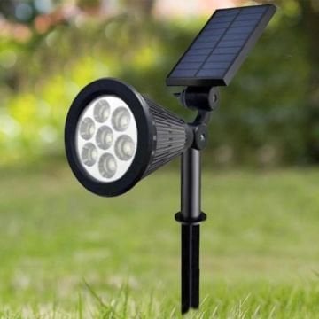 Cata 7 W Led Solar Bahçe Armatürü Beyaz CT-7310