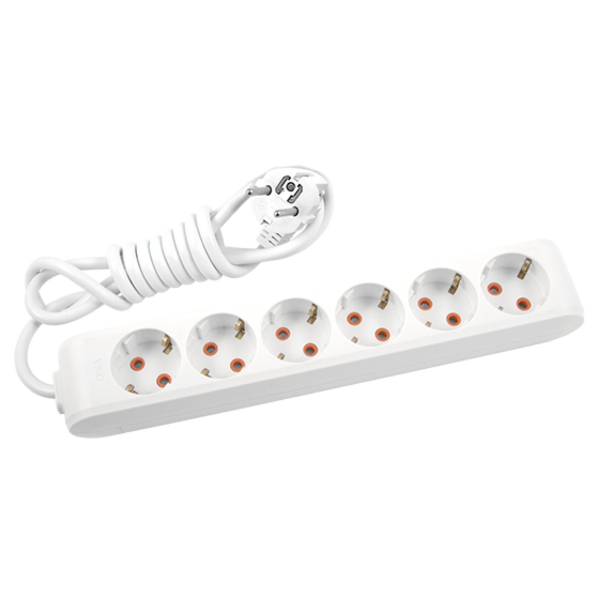 Viko Multi-let 6'lı Topraklı Çarpma Karşıtı Priz 2 Metre Beyaz 90113602