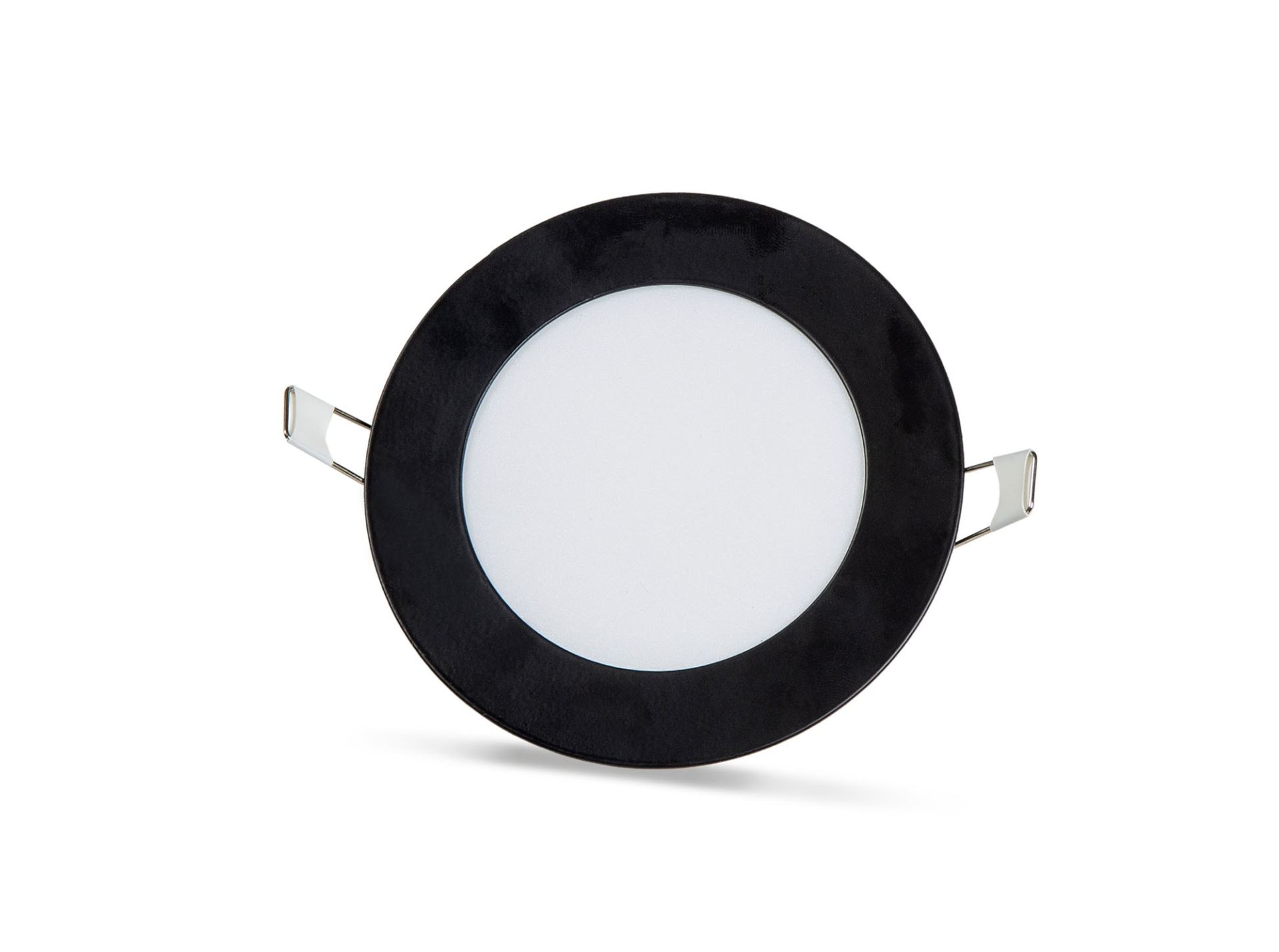 Noas 6W Sıva Altı Yuvarlak Slim Led Panel 4000K Siyah Kasa YL10-0607-S