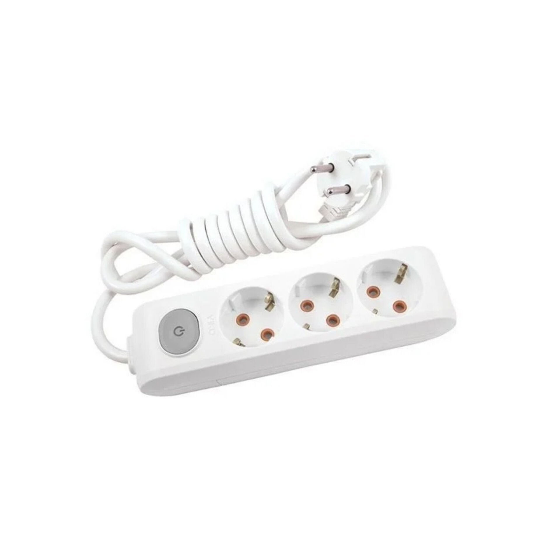 VİKO Multi-Let Üçlü Priz 2 Metre Anahtarlı Topraklı Çocuk Korumalı Kablolu 90117302