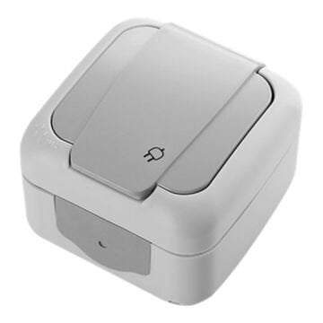 Viko Palmiye Gri Topraklı Priz Çabuk Bağlantı 90555508