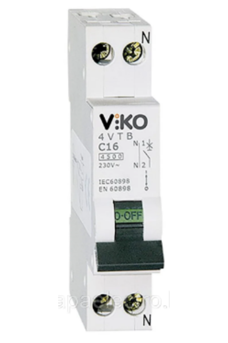 Viko Otomatik Sigorta 1x50A C 4,5kA
