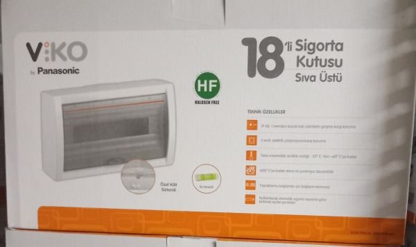 Viko 18’li Sıva Üstü Sigorta Kutusu Halogen Free 90912118