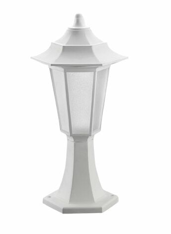 Mutlusan Flora Bahçe Armatürü Beyaz (IP 43)