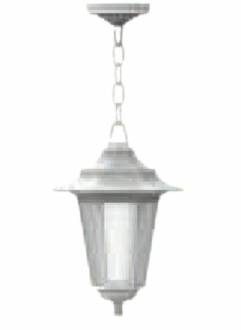 Mutlusan Flora Bahçe Armatürü Tavan Tipi (Beyaz)
