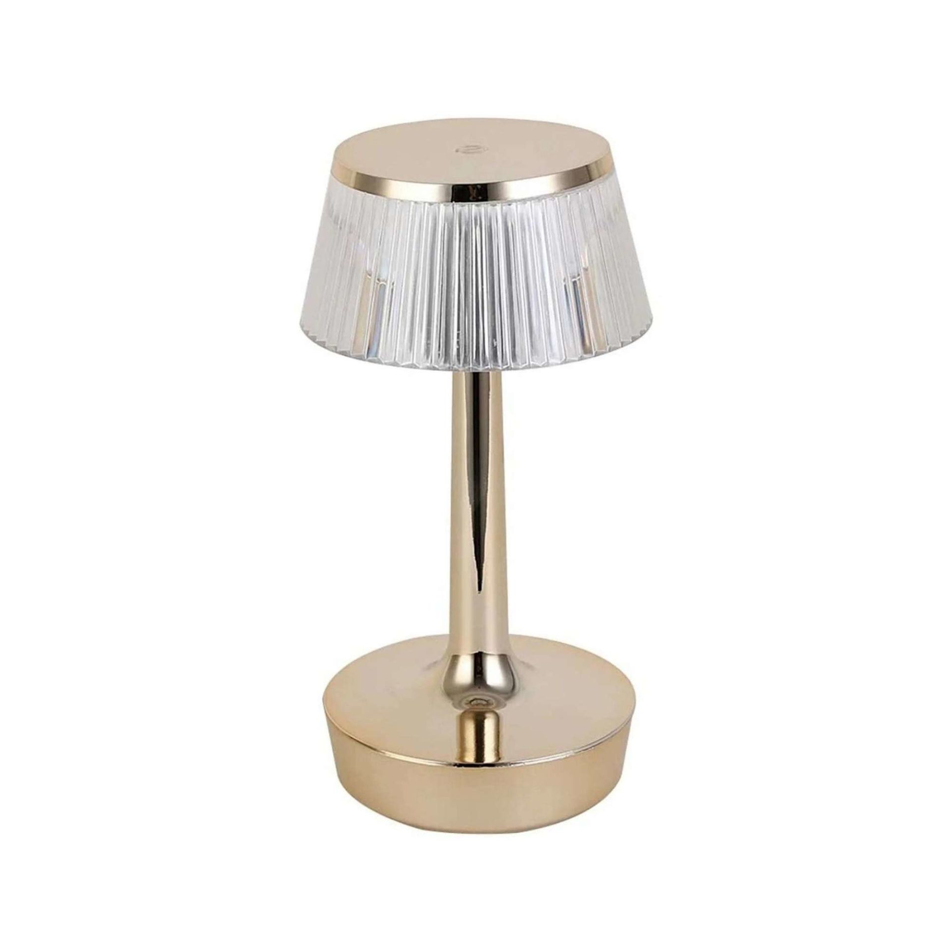 Noas Santorini Bronz Renk Şarj Edilebilir 3 Renk Dokunmatik Masa Lambası YL86-1235