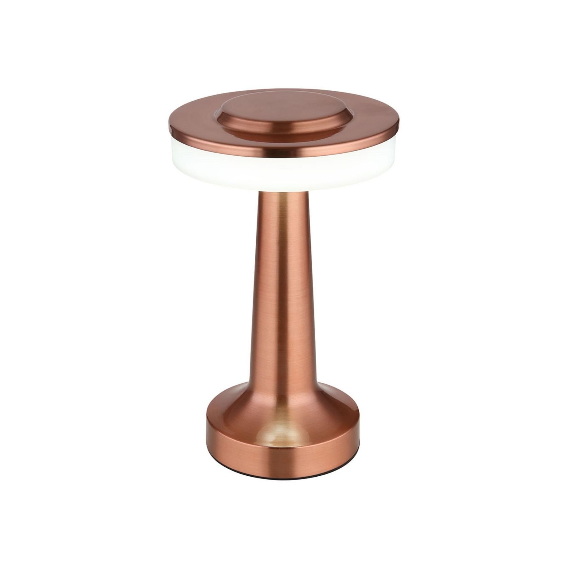 Noas Girit Gold Renk Şarj Edilebilir 3 Renk Dokunmatik Masa Lambası YL86-1234