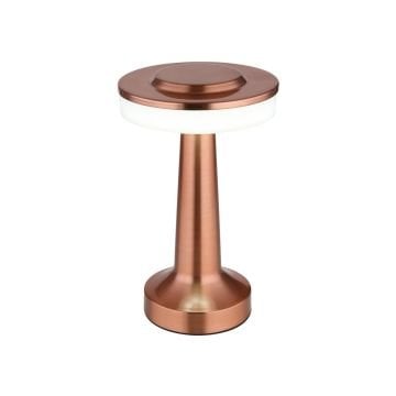 Noas Girit Gold Renk Şarj Edilebilir 3 Renk Dokunmatik Masa Lambası YL86-1234