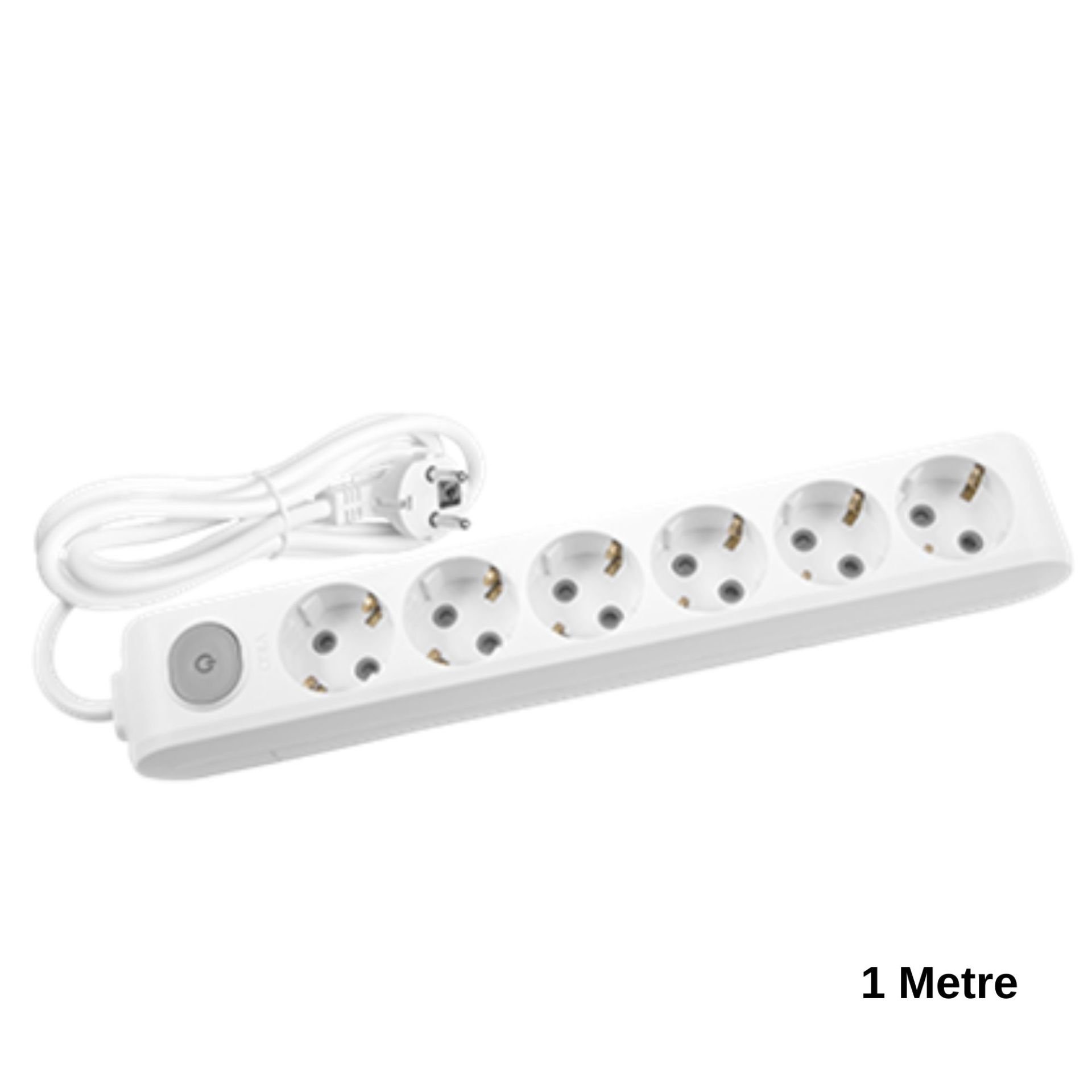 Viko Multi-Let Altılı Priz Anahtar Topraklı Kablolu Çocuk Korumalı 1 Metre