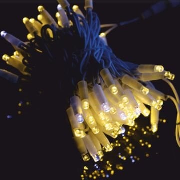Cata 10 Metre Eklenebilir Süsleme 100 Ledli 10 Led Flashlı Ct-8501 3200k