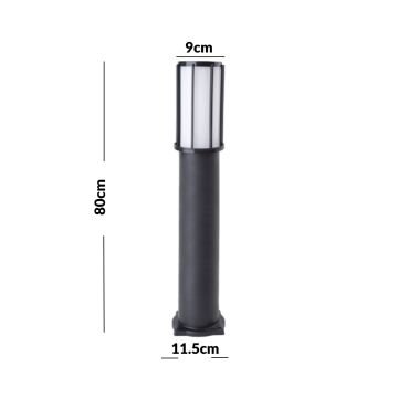 Cata Cenova Bahçe Armatürü 80 CM E27 Duy CT-7034 – IP44 Dış Mekan Aydınlatma