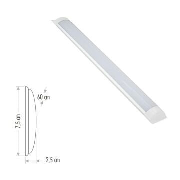 Cata CT-2474 18W Yatay LED Bant Armatür 1800 Lümen