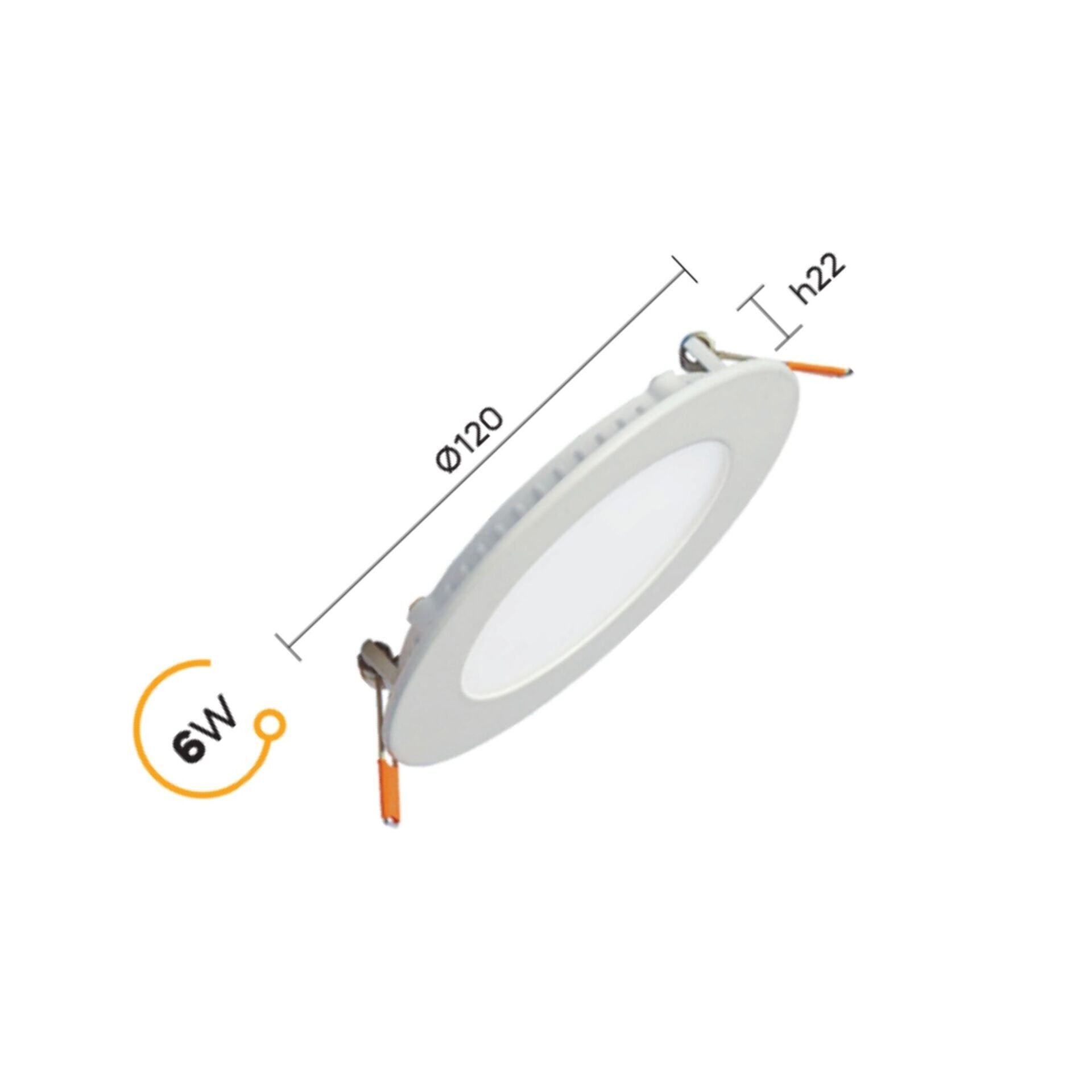 Pelsan Tio 6W Slim Sıva Altı Led Panel 3000K