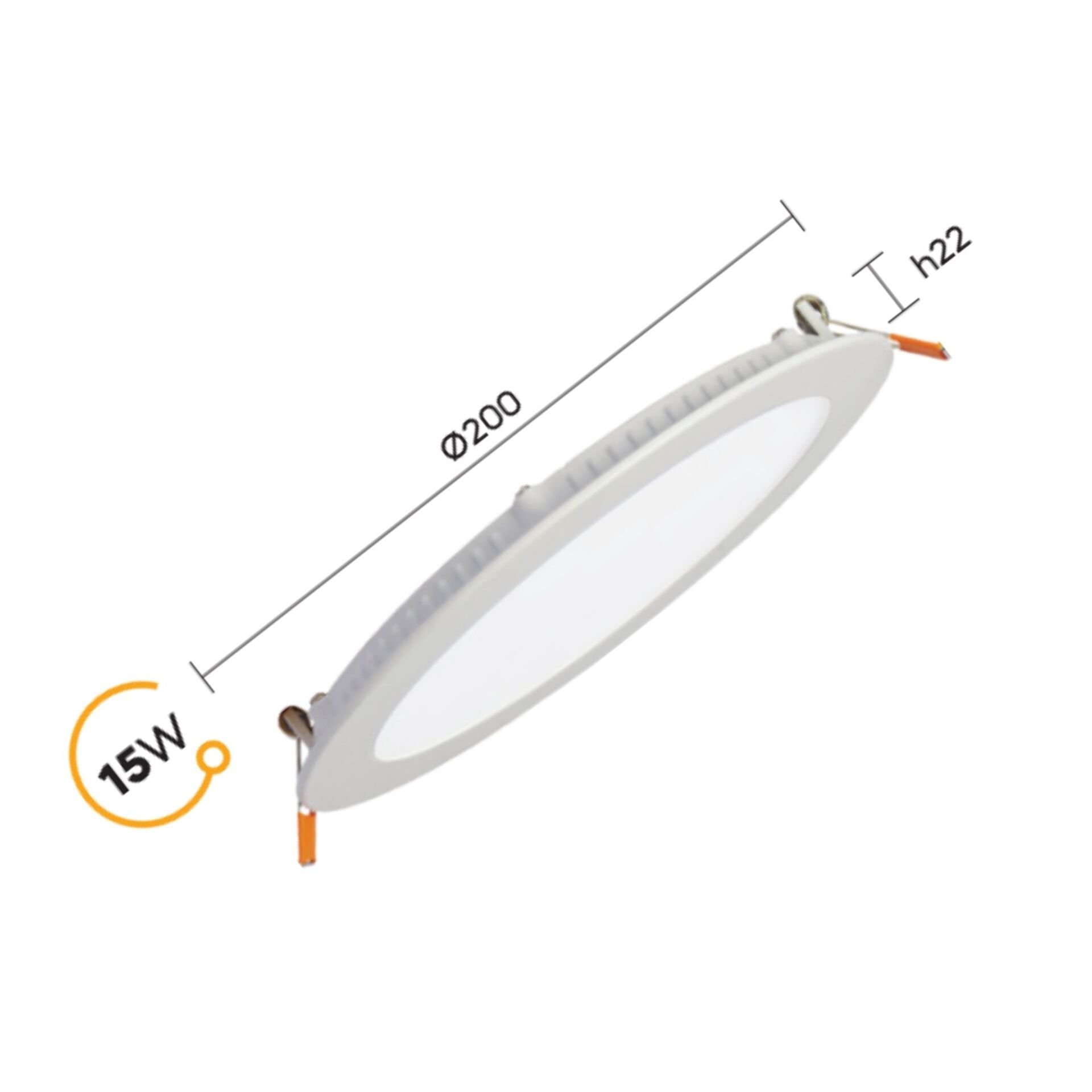 Pelsan Tio 15W Slim Sıva Altı Led Panel 6500K Beyaz