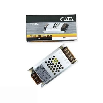 CATA CT-2674 5A 60W Ultra Slim Fansız Led Trafosu