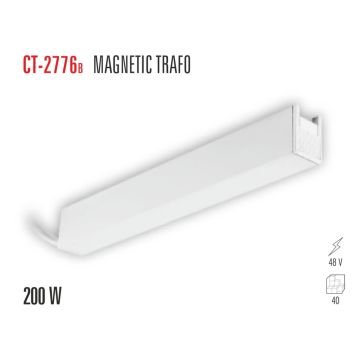 CATA 48v Magnet Trafo 200W Beyaz Kasa CT-2776B