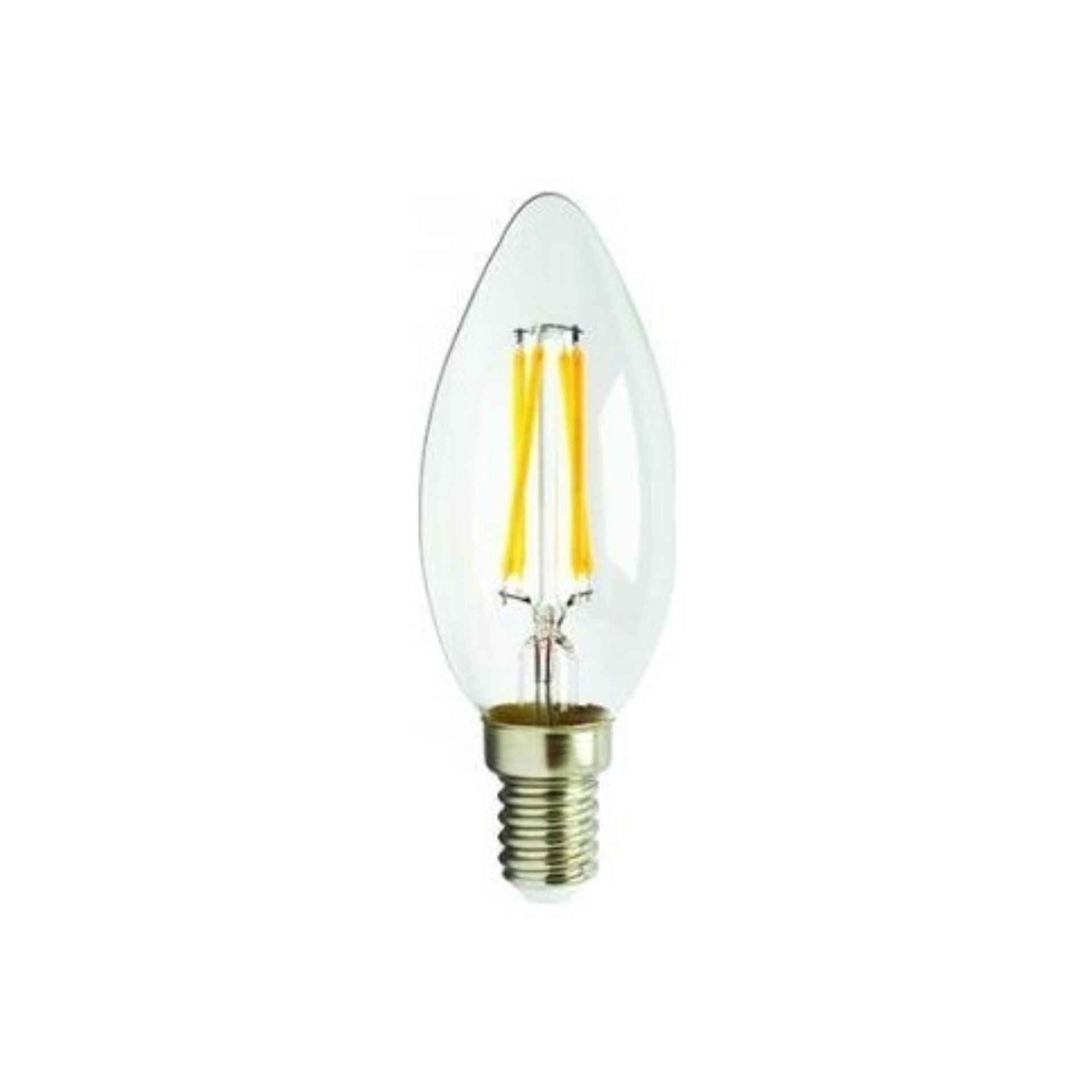 Cata CT-4066 4w Şeffaf Filament Led Buji Ampul E-14 Duylu