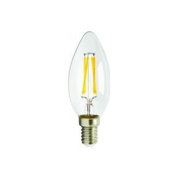 Cata CT-4066 4w Şeffaf Filament Led Buji Ampul E-14 Duylu