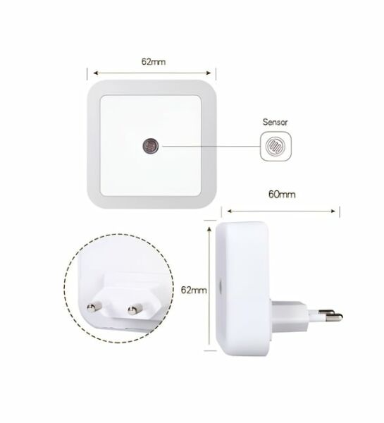 Cata Fotoselli LED Gece Lambası Amber CT-9500A