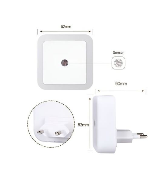 Cata Fotoselli LED Gece Lambası Pembe CT-9500P