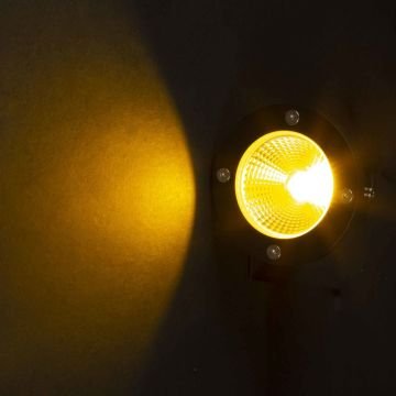 Noas 10W Amber Işık Solar Bahçe Armatürü YL74-1006-S