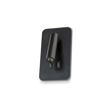 Noas 3+7W Ronda Siyah Led Aplik Günışığı YL85-0732