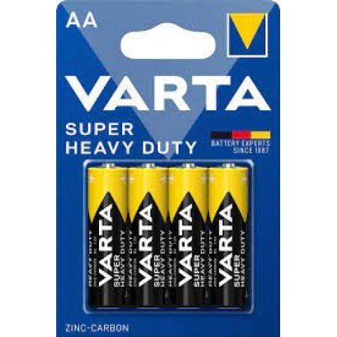Varta Super Heavy Duty AA Çinko Karbon Kalem Pil