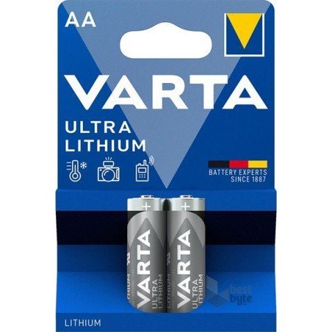 Varta Lityum AA Kalem Pil 2Li