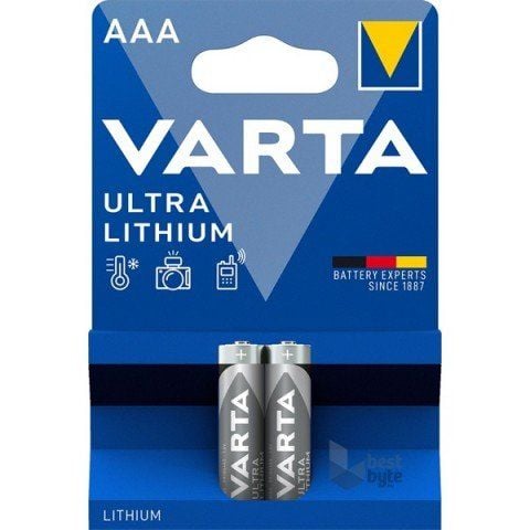 Varta Lityum AAA İnce Pil 2Li