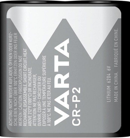 Varta CR-P2 Lityum Pil 6V