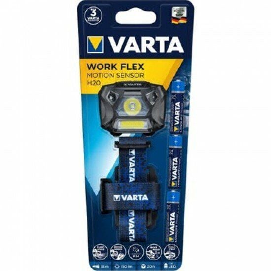 Varta Flex Motion Sensör H20 Kafa Feneri Pilli
