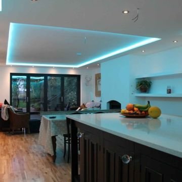 CATA CT-4475 220V 10 Cipli Yapışkanlı Beyaz Şerit Led