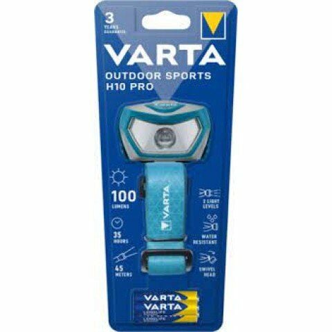 Varta Outdoor Sports H10 Pro Kafa Feneri Pilli