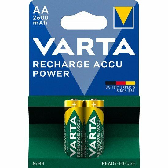 Varta Power Accu Kalem Pil-AA 2600 mAh