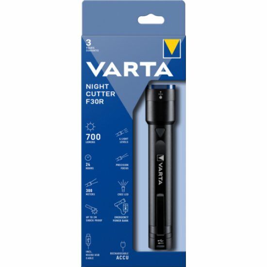 Varta Recharge Night Cutter F30&USB Cable