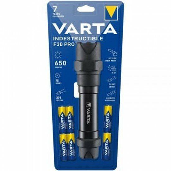 Varta Indestructible F30 Pro Led 6xAA