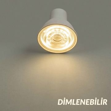 Noas 7W Mercekli Led Çanak Ampul Dimlenebilir Günışığı YL91-0702-D