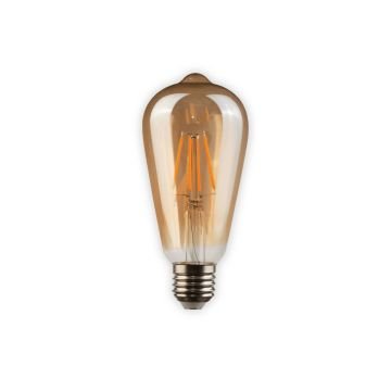 Noas 6W ST64 Rustik Ampul Amber E27 YL92-0020