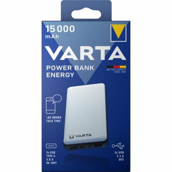 Varta Powerbank Energy 15.000 mAh