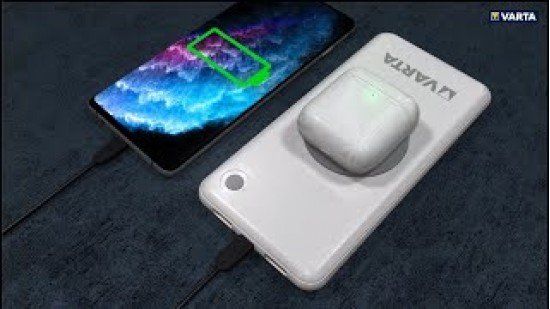 Varta Wireless Powerbank 10.000 mAh & USB Cable