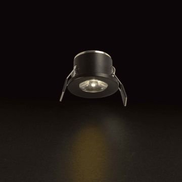 Noas 3200K Günışığı 2W Siyah Kasa Yıldız Led Spot Lamba YL94-2152