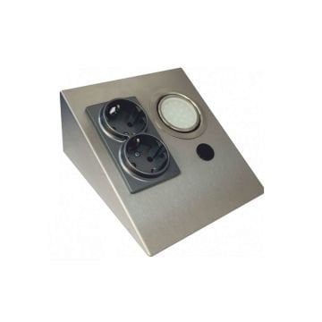 Cata Tezgah Altı Çift Prizli Aydınlatma CT-5109