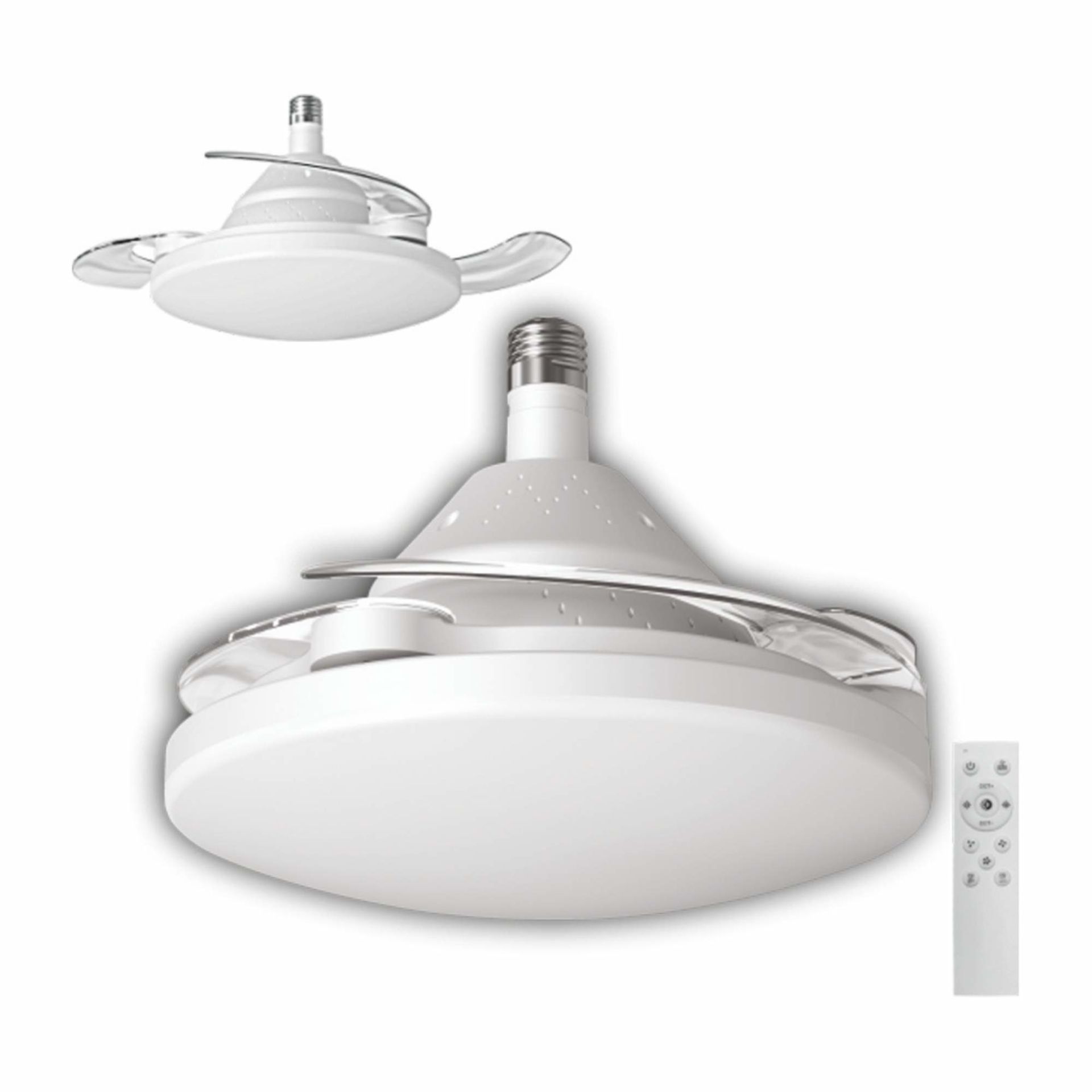 Cata Dolunay Fan Led Ampul Hayalet Pervaneli Beyaz CT-1156