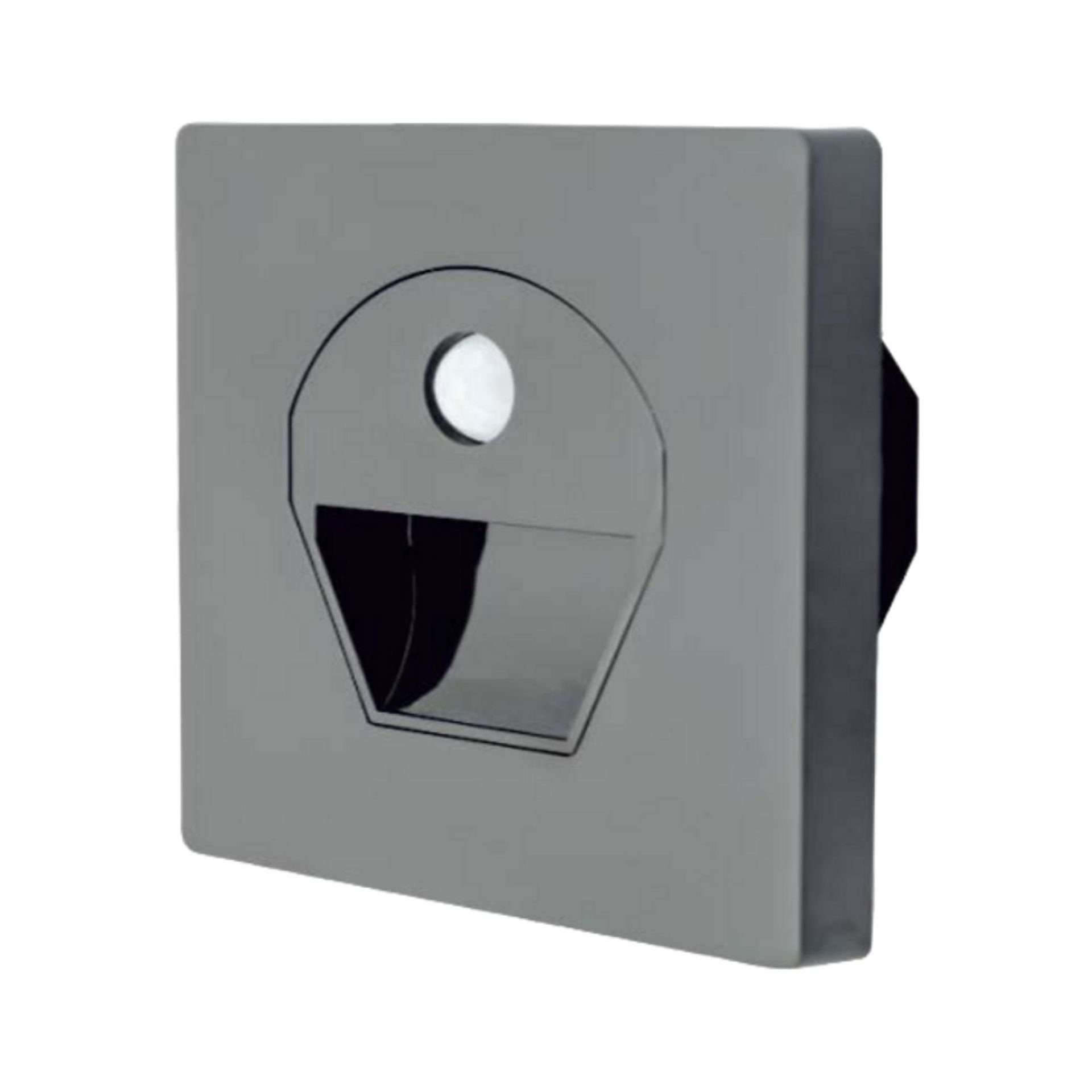 Cata CT-5170 1W Sensörlü Ledli Koridor Armatürü Füme Kasa