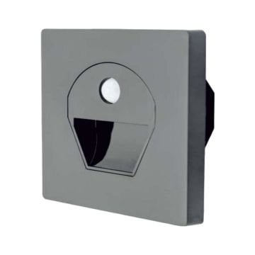 Cata CT-5170 1W Sensörlü Ledli Koridor Armatürü Füme Kasa