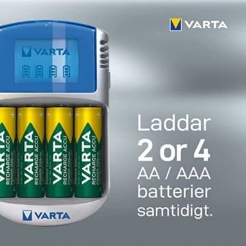 Varta Lcd Ekranlı Pil Şarj Cihazı 4x2600A 57070